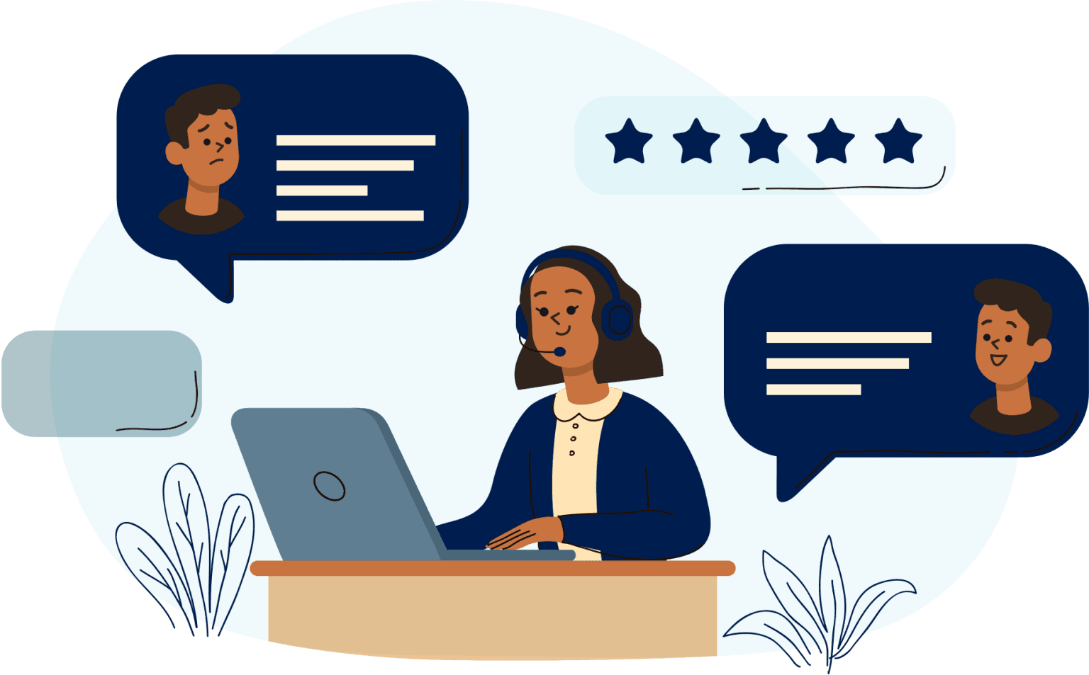 TalenMo support illustration